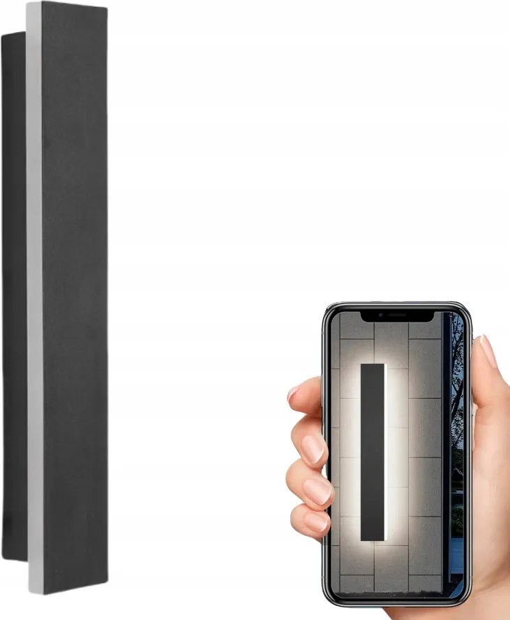 Led Homlokzati Fali Lámpa Kerti Fali Lámpa 30cm kültéri IP65