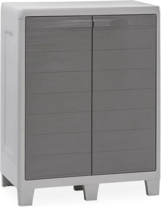 WOODYS LOW XL Szekrény világos szürke