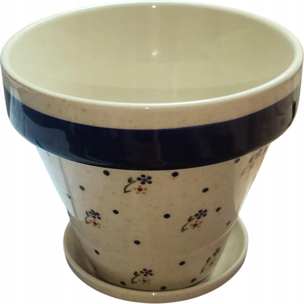 Virágtartó 891 16,5cm Kerámia Bolesławiec 111/2