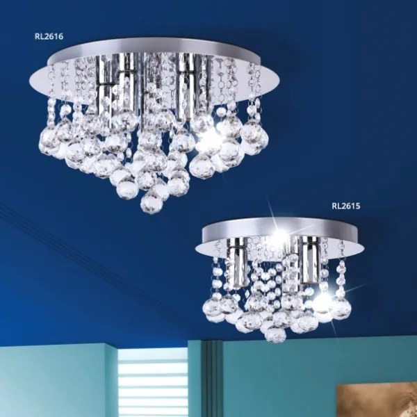 Rabalux 2616 - Mennyezeti lámpa CORINNA 5xE14/40W/230V