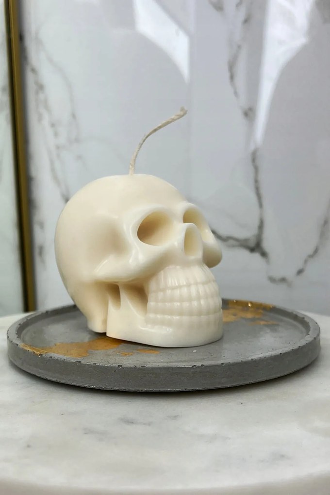 Szójagyertya Koponya