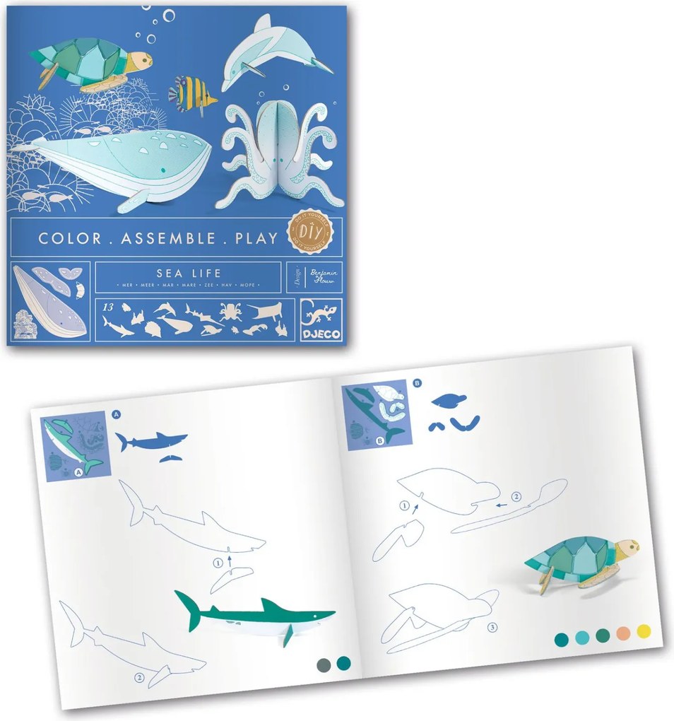 Készítsd magad! - Élet a tengerben 3D-ben - Sea life