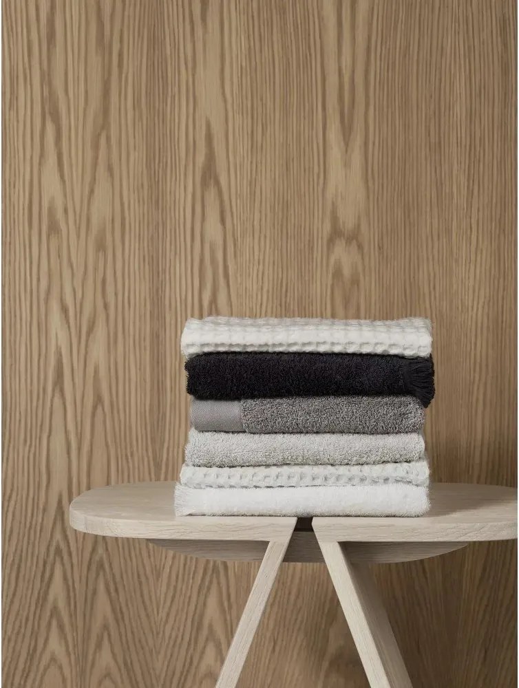 Szürke frottír bio pamut törölköző szett 2 db-os 30x50 cm Riva – Blomus