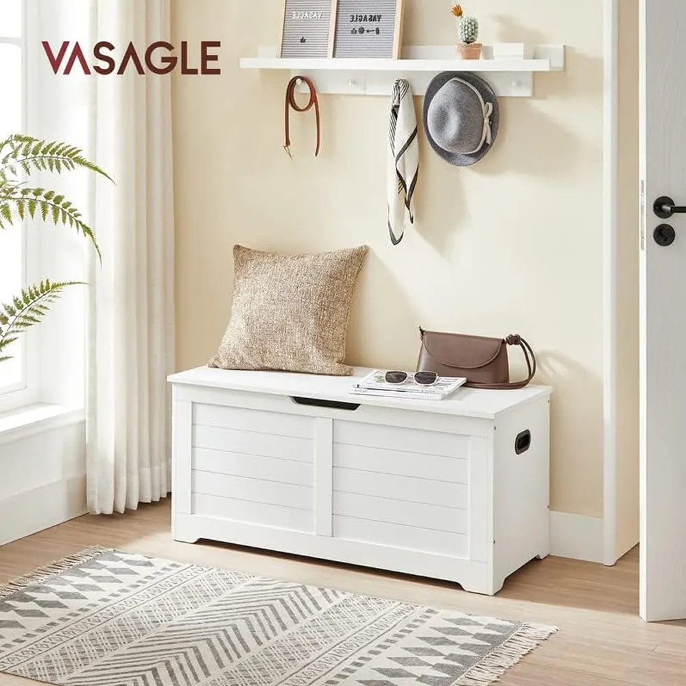 Vasagle TANJA tárolópad, 100x40x46cm, fehér