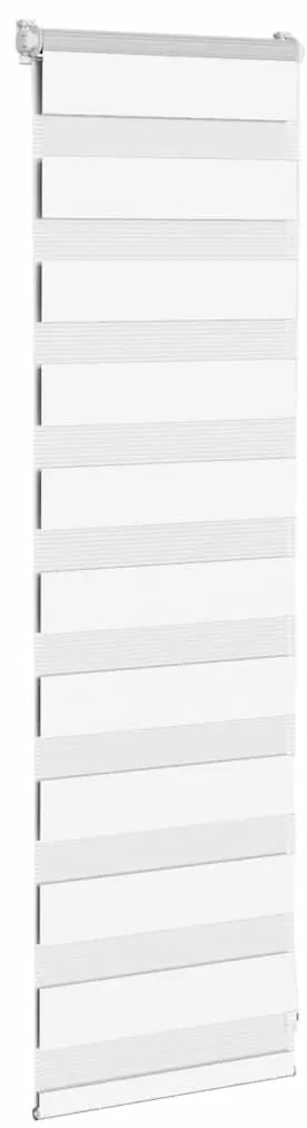 zebrafüggönnyel fehér szövetszélesség 40,9 cm poliészter