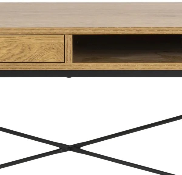 Íróasztal SARON tölgy/fekete