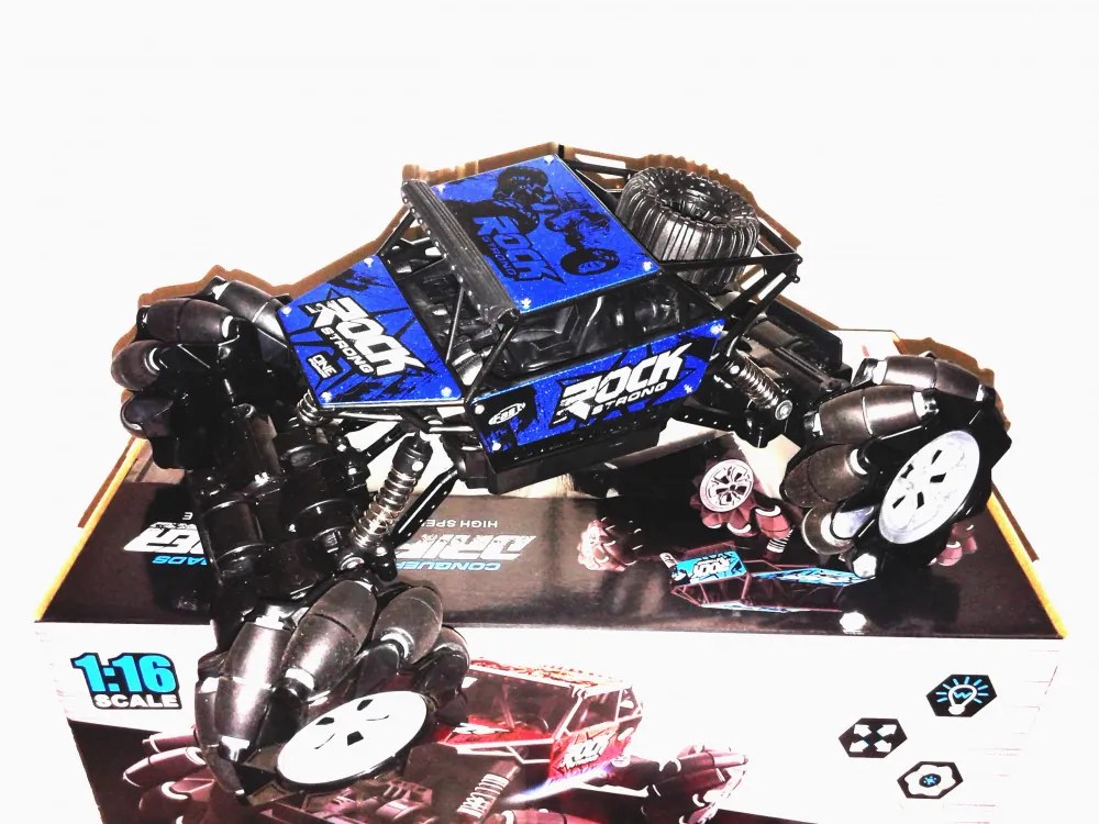 1:16 JZL Drift Climber Többirányú Driftelő Sziklamászó Terepjáró Autó 7.4 V Li-ion Akku Transzverz Rock Crawler