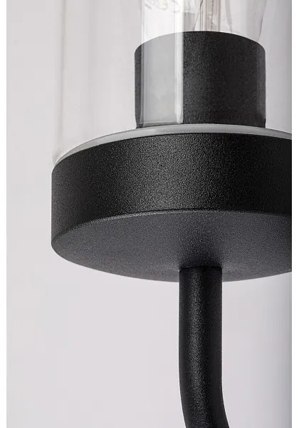Rabalux 3310 - Fürdőszobai fali lámpa YAGO 1xE27/60W/230V IP44 fekete