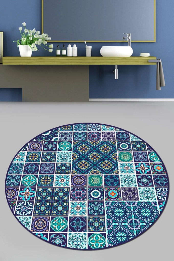 Carres Bleus (200 cm)