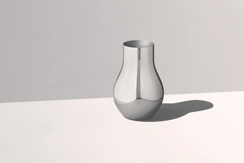 Rozsdamentes acél Cafu váza, közepes - Georg Jensen
