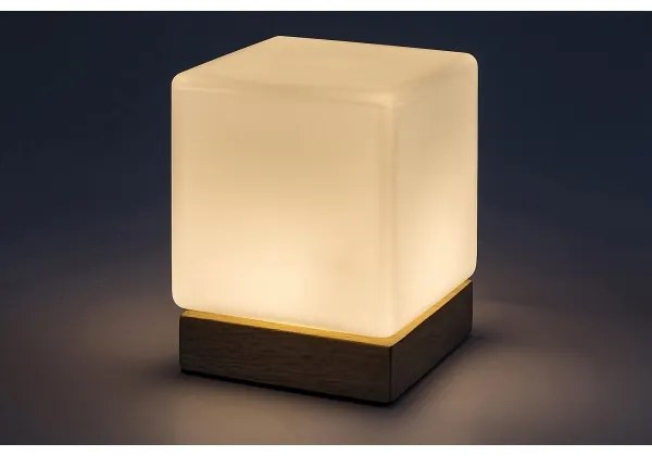 Rabalux 76003 - PIRIT LED asztali lámpa, 1,2W, 5V, 3000K, bükk