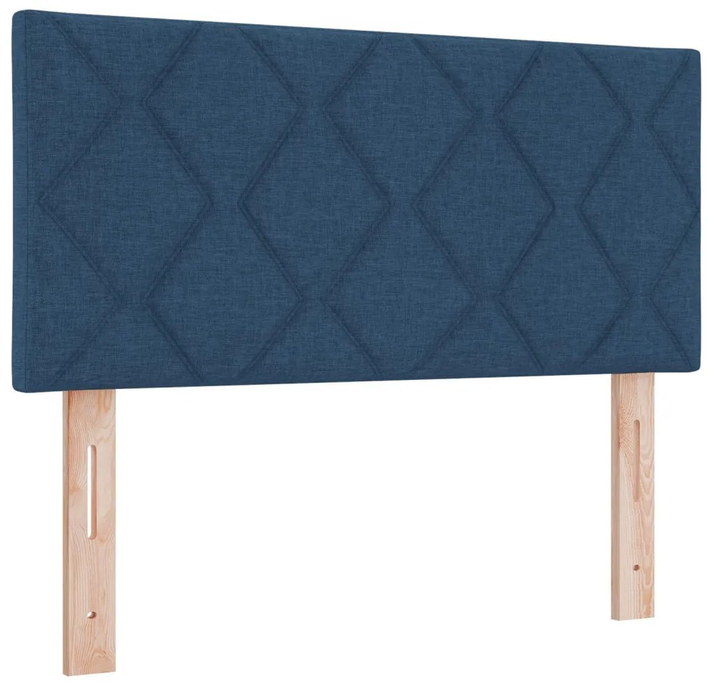 Fejtámla Gyémánt Blokk Design Kék 90 cm Szövet