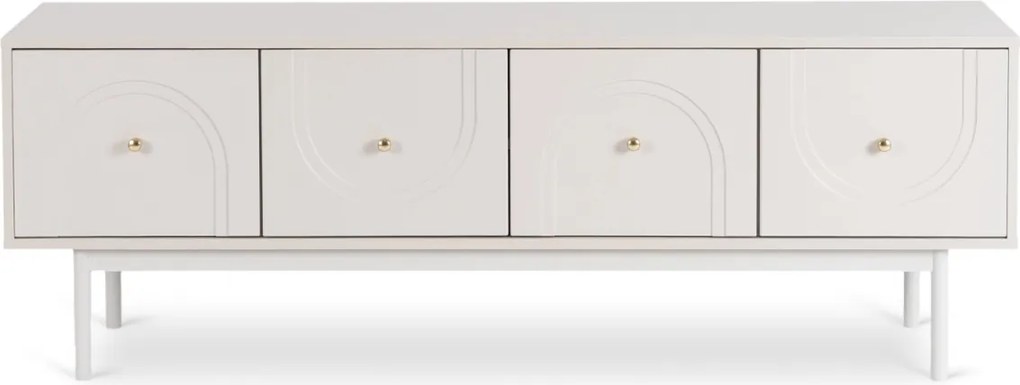 TV-szekrény 155 cm méretben, kasmír színben MARLEN