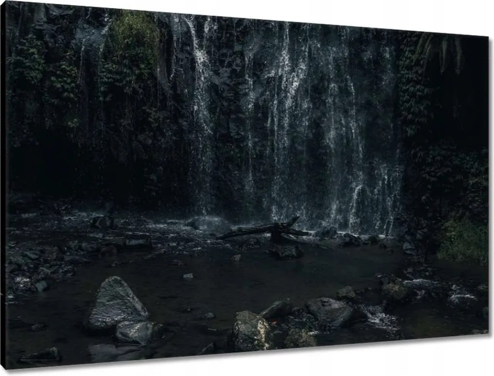 Vászonkép 90x60 Vízesés indonézia folyó