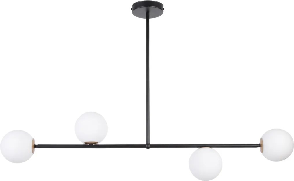 SIGMA LIGHTING 33188 GAMA Többágú Függesztett Lámpa Fehér, Fekete G9 IP20