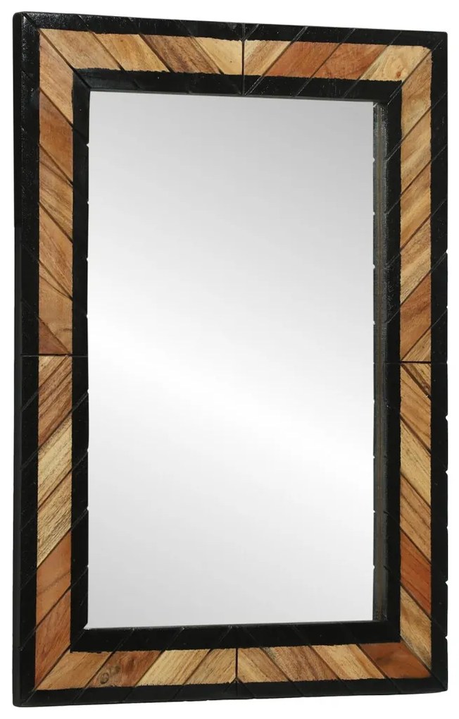Tükör 70x2x70 cm Tömör fa akác