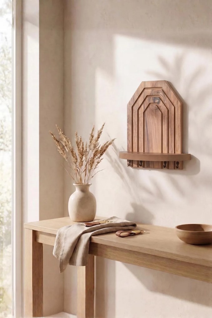 Fali polc, 26 cm – Artmtkwll10-Oak
