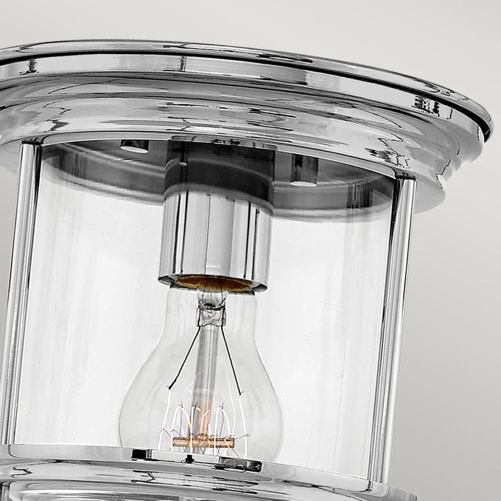 Quintiesse HADRIAN QN-HADRIAN-MINI-F-CM-CLEAR Süllyesztett mennyezeti lámpa 1x60W/E27 IP44