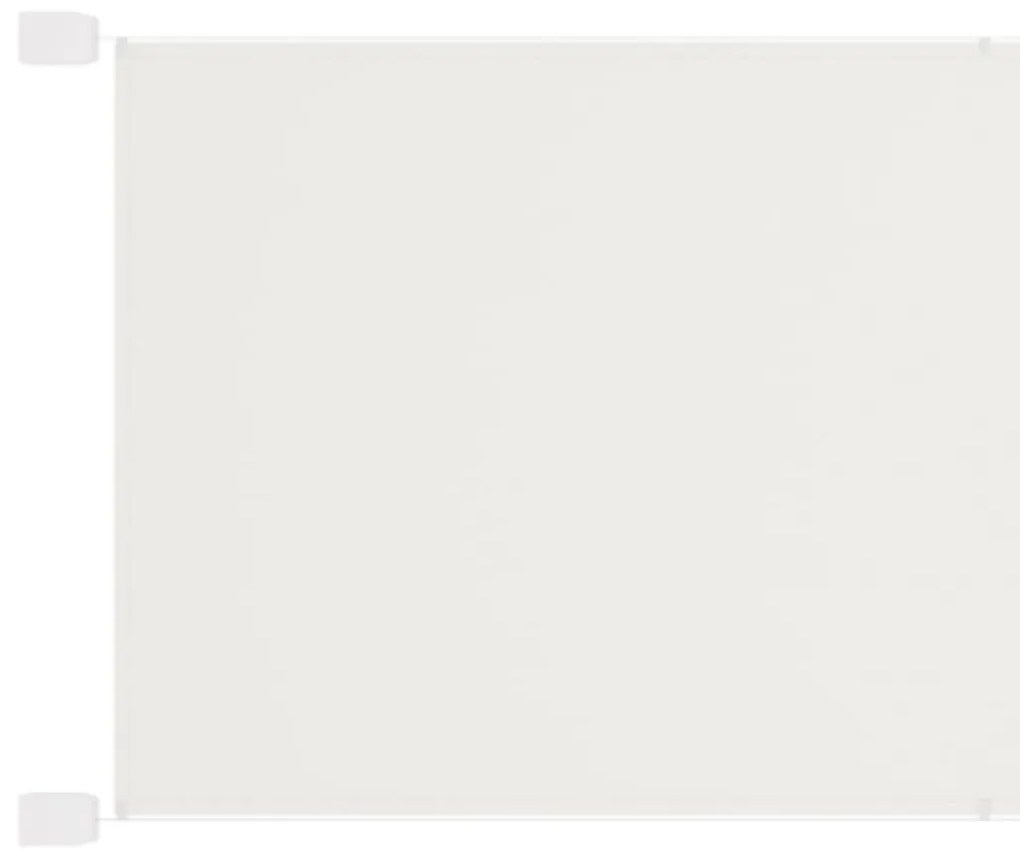 Fehér oxford-szövet függőleges napellenző 140x270 cm