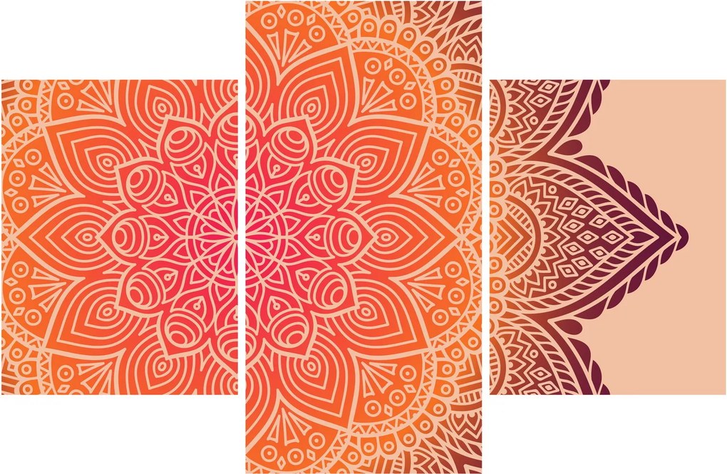 Kép - mandala art (90x60 cm)