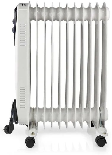 Nedis HTOI30WT11 - Hordozható olajfűtő 11 bordával 1000/1500/2500W/230V