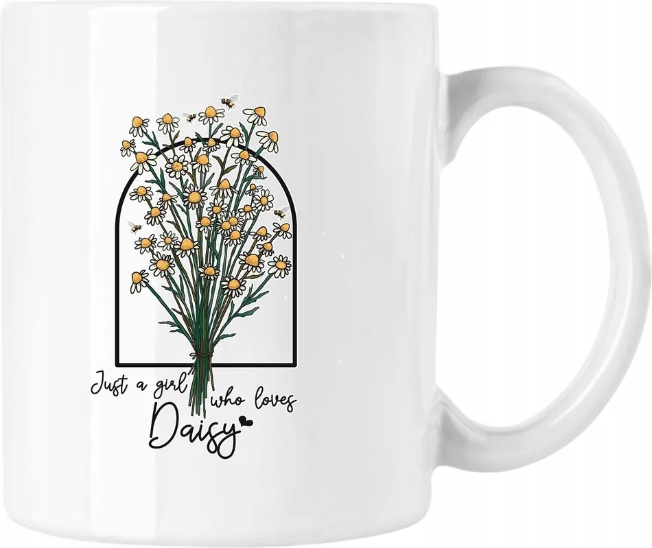 Bögre Kamilla Virágok Művészet 3 Fehér 330ml