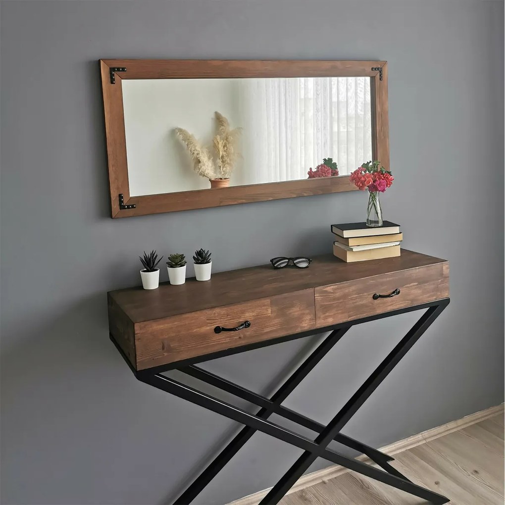 Walnut A tükör 20 x 110 cm