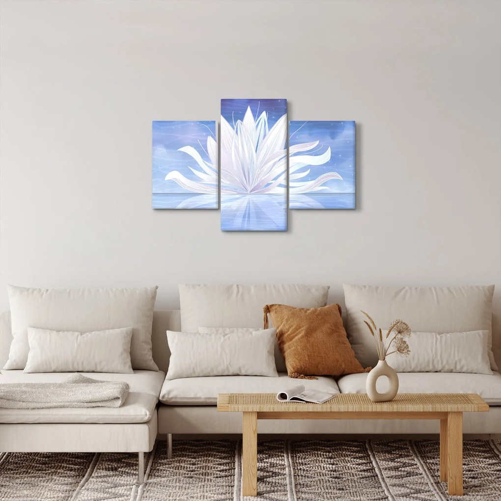 Kép - lótuszvirág (90x60 cm)
