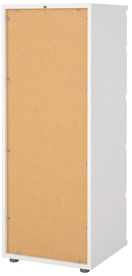 Fehér magas komód 40x107 cm Nova – Tvilum