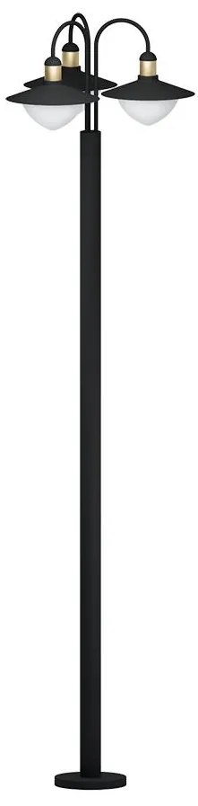 Eglo 97288 - kültéri lámpa SIRMIONE 3xE27/60W/230V