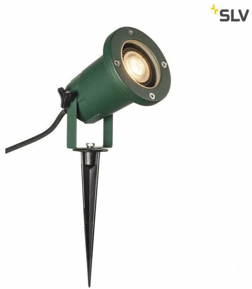 SLV 1001965 BIG NAUTLIS Zöld Színű Kültéri Növényvilágító Lámpa 1XGU10 11W IP65