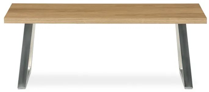 Dohányzóasztal 120 × 60 × 45 cm, furnér, tölgy CT-W1515 OAK