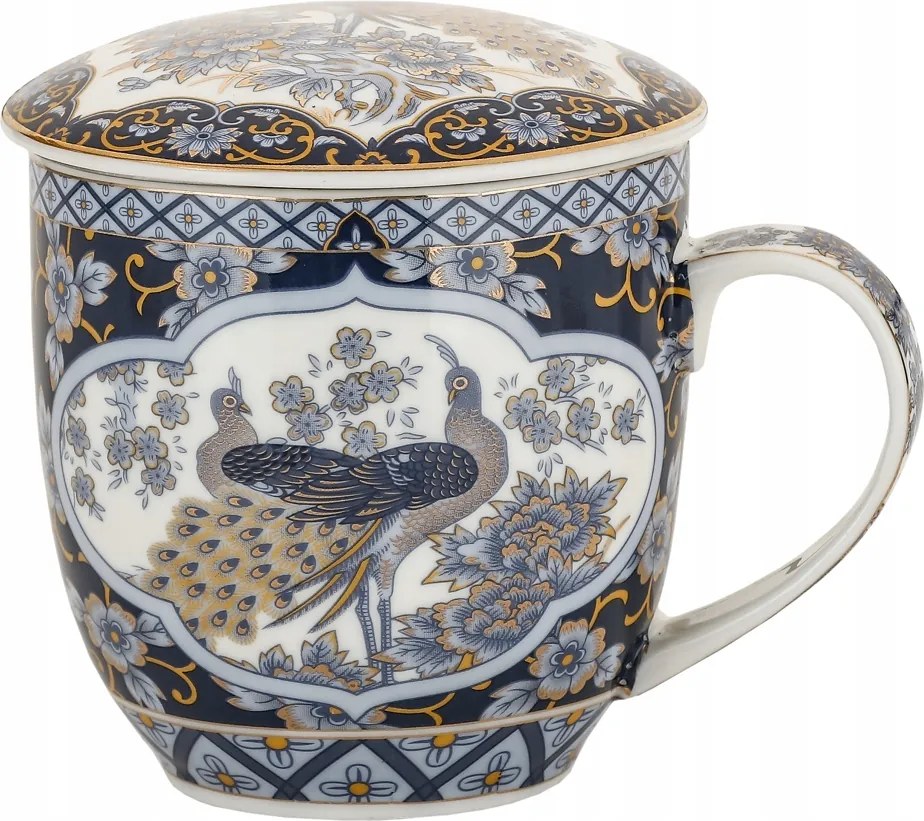 Porcelán teásbögre fedő szűrő