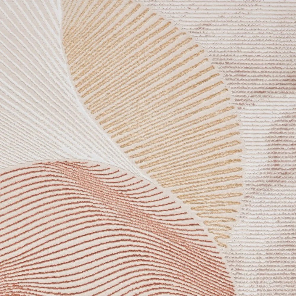 Rózsaszín-krémszínű szőnyeg 120x170 cm Creation – Think Rugs