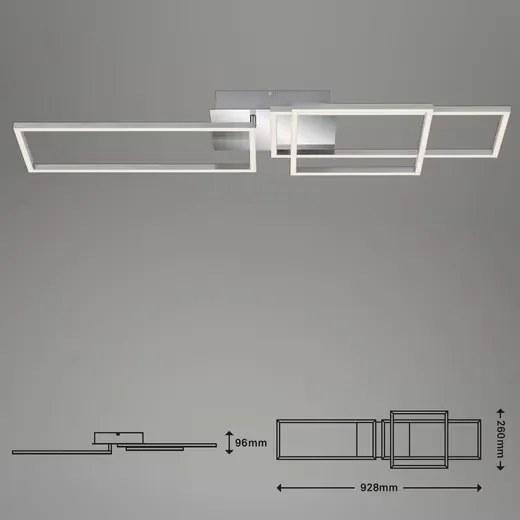 LED mennyezeti lámpa LED/42W/230V 3000K matt króm