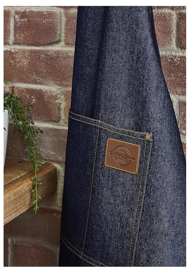 Konyharuha, kötény és edényfogó szett 5 db-os Oxford Denim – Cooksmart ®
