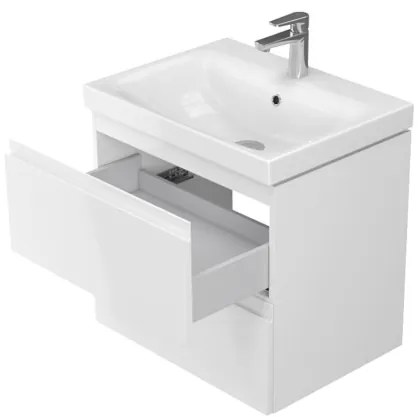 Cersanit S929-010 - MODUO mosdó alatti fürdőszobaszekrény 57x59,5 cm fehér