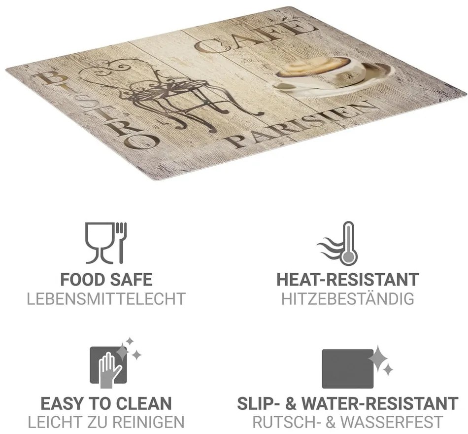 PVC tűzhely fedőlap 60x52 cm Bistro – Wenko