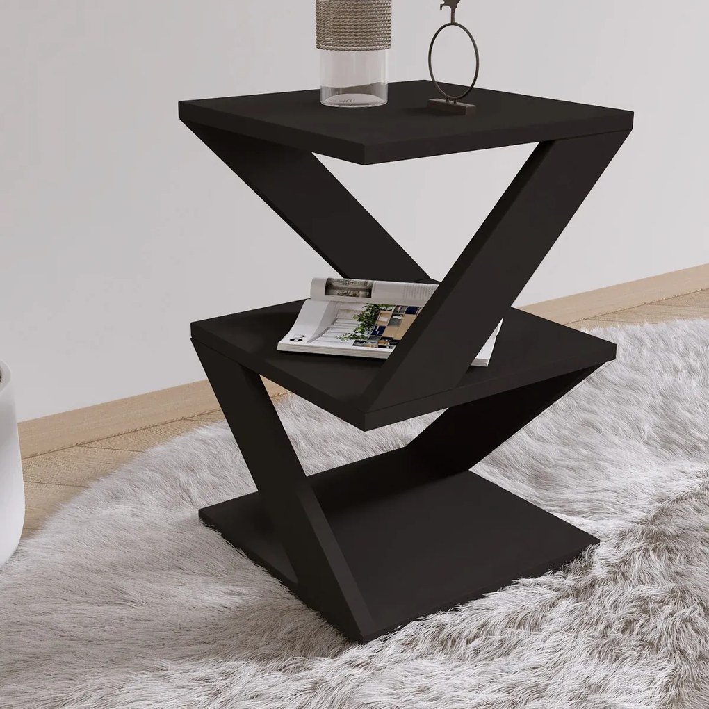 Összecsukható asztal Albeni Black Oak