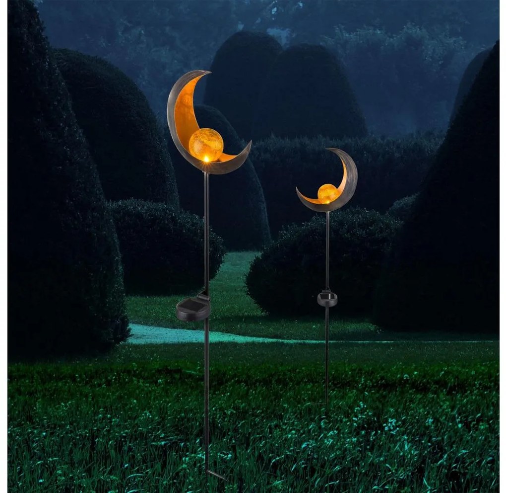 Globo 33466 - LED Napelemes lámpa SOLAR LED/0,02W/3V 600mAh IP44 bronz