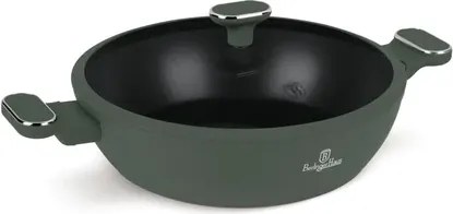 BerlingerHaus Alacsony lábas fedővel (4,2 L) Matte Green Collection BH/8199