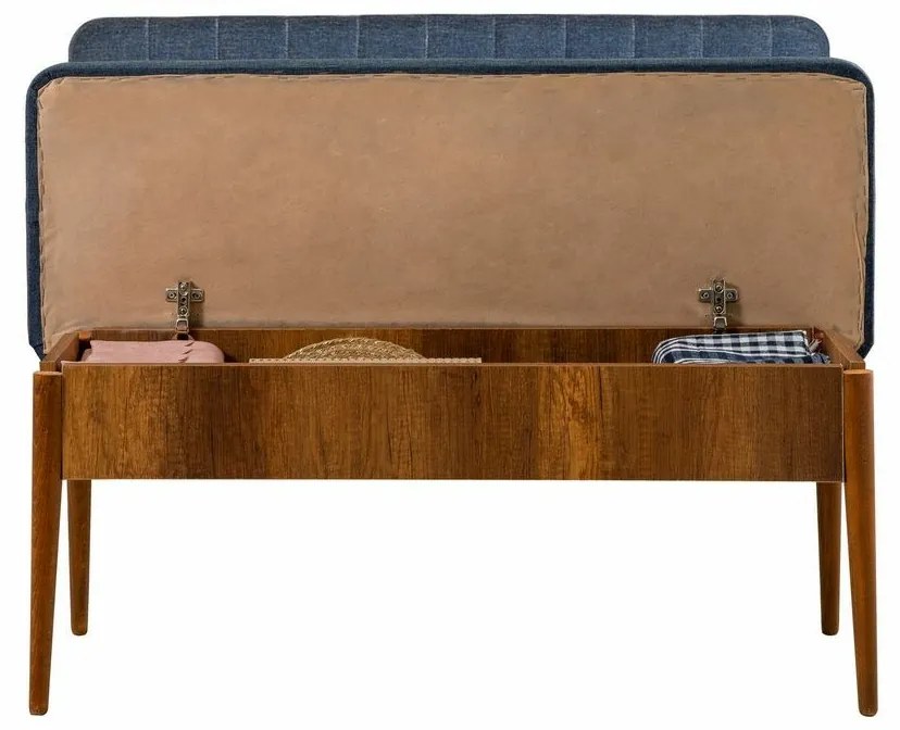 Vina Dark Blue and Walnut pad