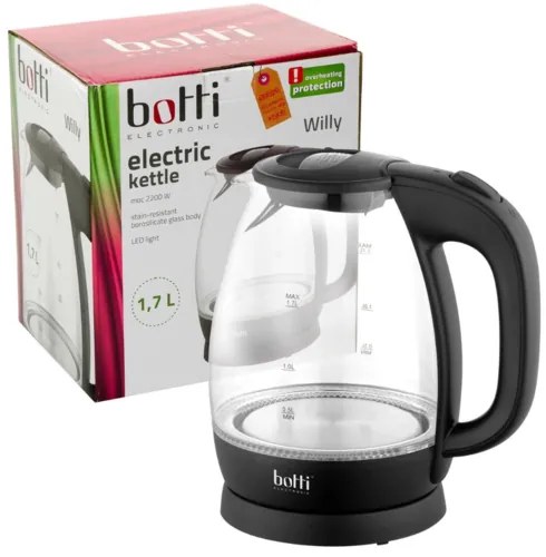 Botti Willy 1,7 l vízforraló