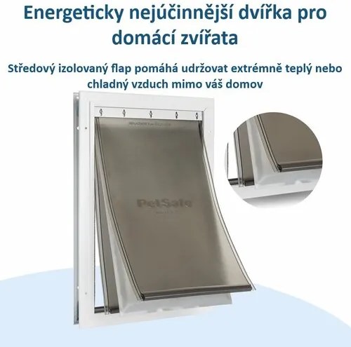 PetSafe® Extreme Weather Alumínium ajtó XL