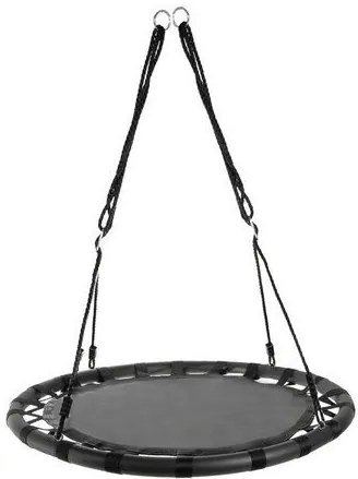 Gólyafészek hinta 100 cm fekete