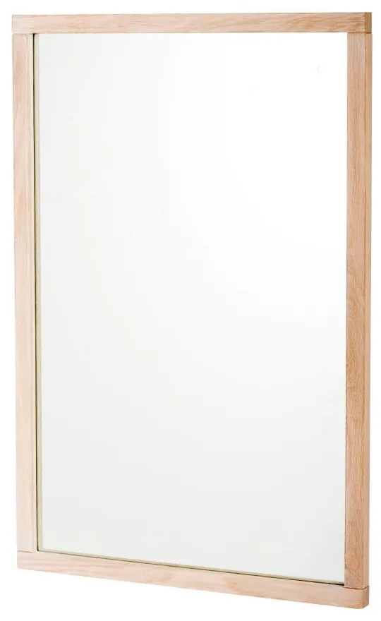 Fali tükör tömörfa kerettel 60x90 cm Lodur – Rowico