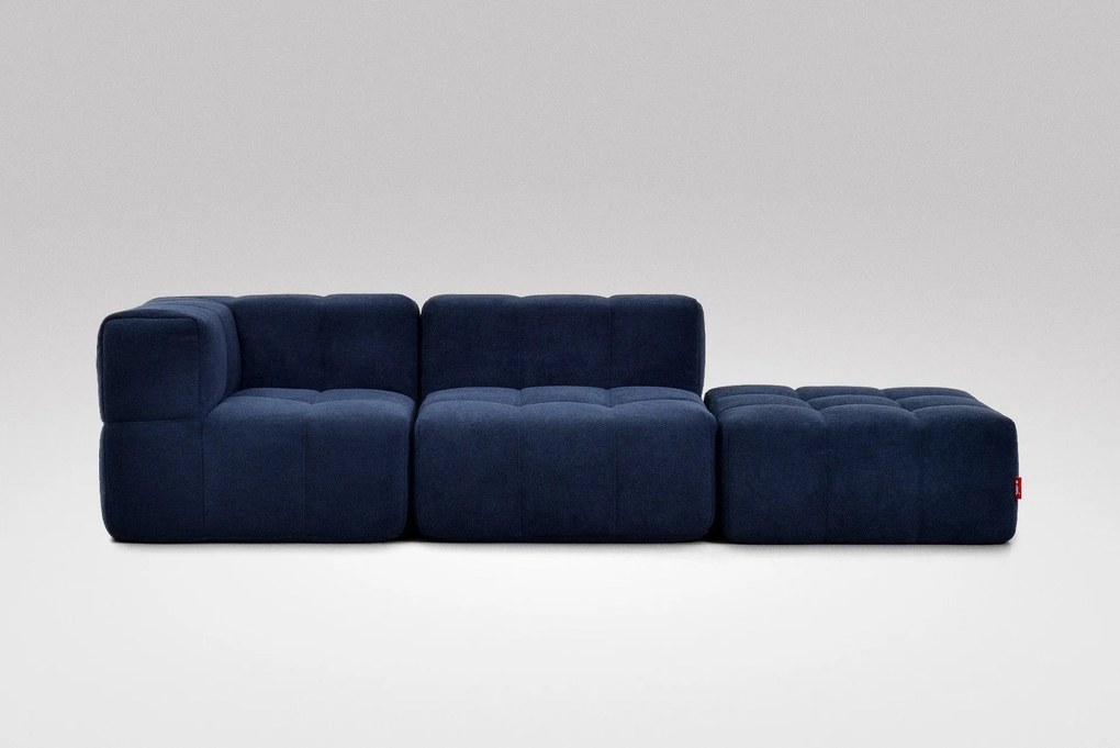 3 Teiliges Modulares Sofa – Blau