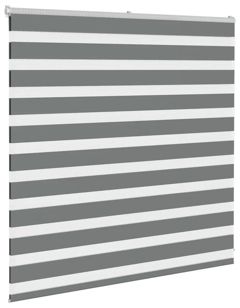 zebrafüggönnyel sötét szürke szövetszélesség 140,9cm poliészter