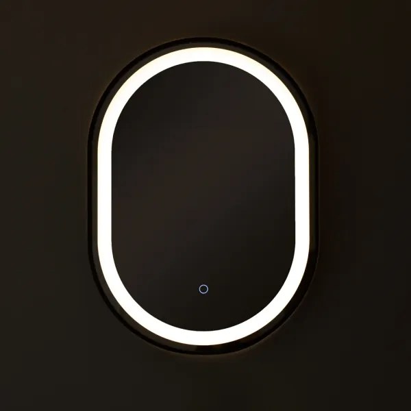 Zuma Line D2383 - LED Fürdőszobai tükör háttérvilágítással 24W/230V 3000/4000/6000K IP44 fekete