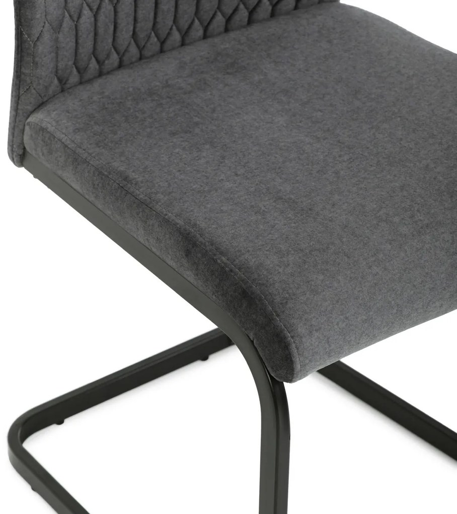 Étkezőszék készlet DCL-X7018 GREY2, 4 db